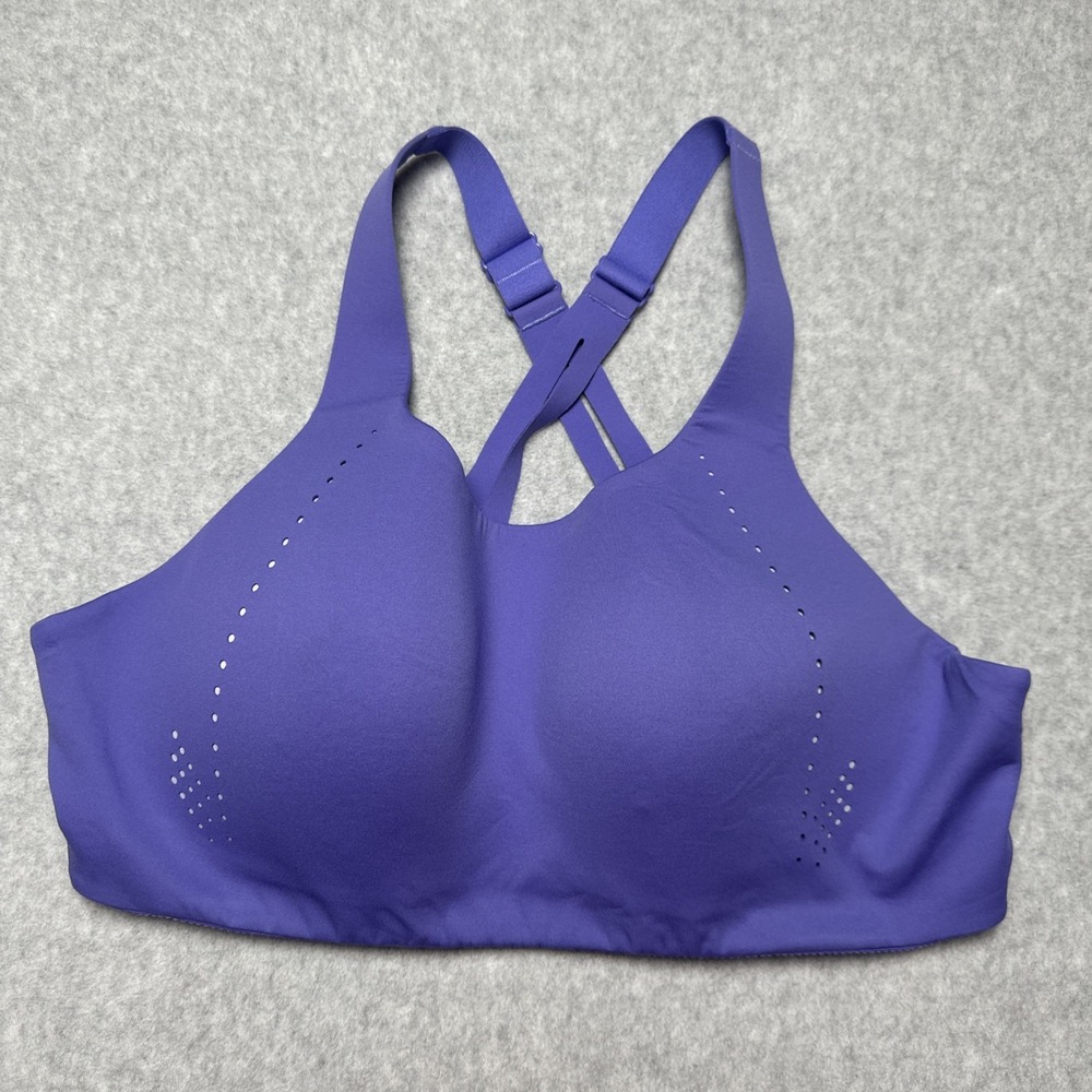 Lululemon AirSupport Bra High Support Racerback 40C Purple Lavender